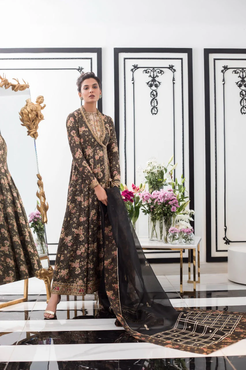 Khaadi Silk Angharka With Trouser - Image 2
